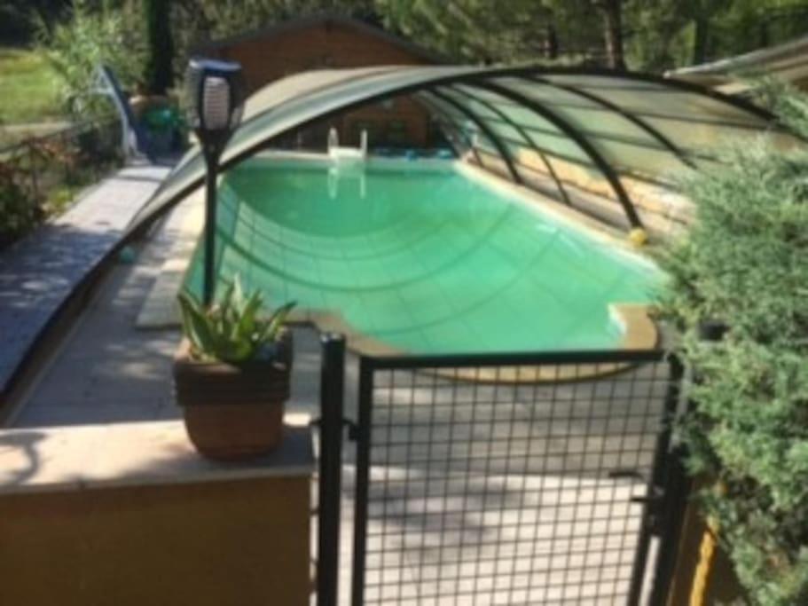 Bas De Villa, 2 Terrasses, Piscine, Spa, Sauna... Neffes Eksteriør bilde